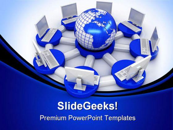 Detail Computer Background For Powerpoint Nomer 31