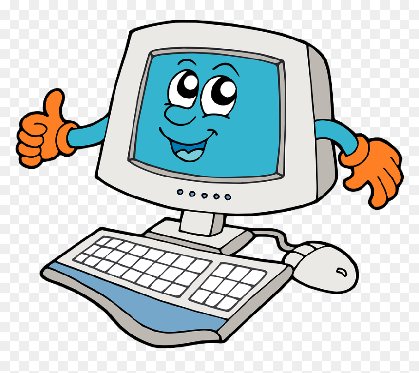 Detail Computer Cartoon Png Nomer 2