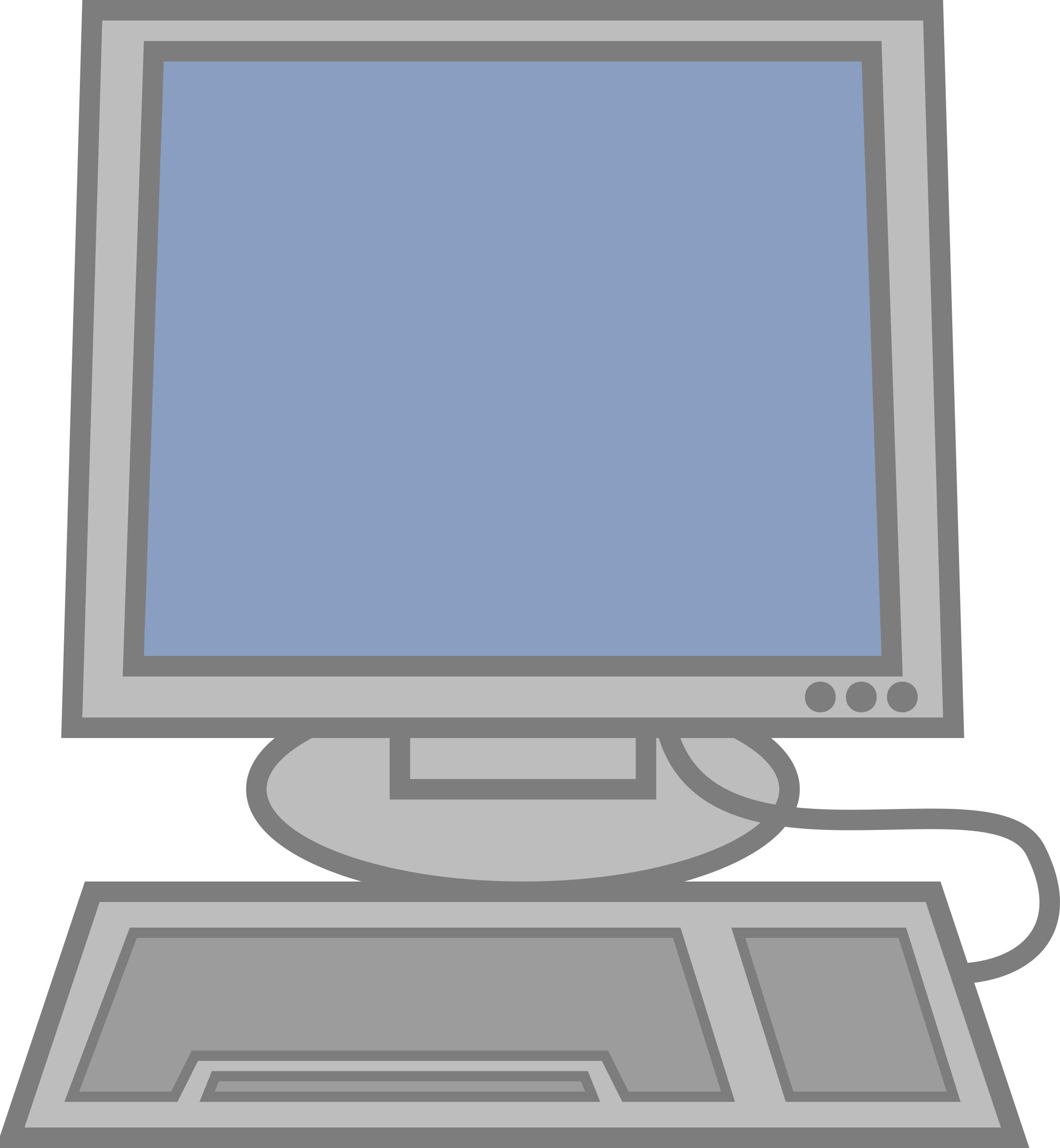 Detail Computer Clipart Nomer 29