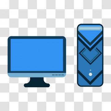 Detail Computer Flat Design Png Nomer 53