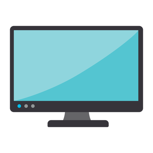 Detail Computer Flat Png Nomer 2