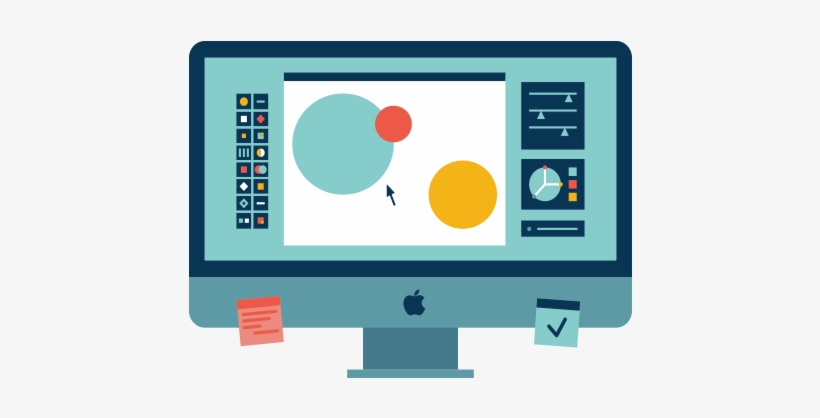 Detail Computer Flat Png Nomer 17