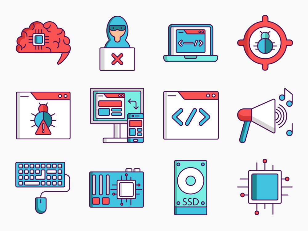 Detail Computer Flat Png Nomer 45
