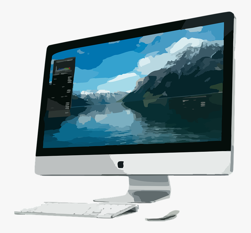 Detail Computer Flat Png Nomer 49