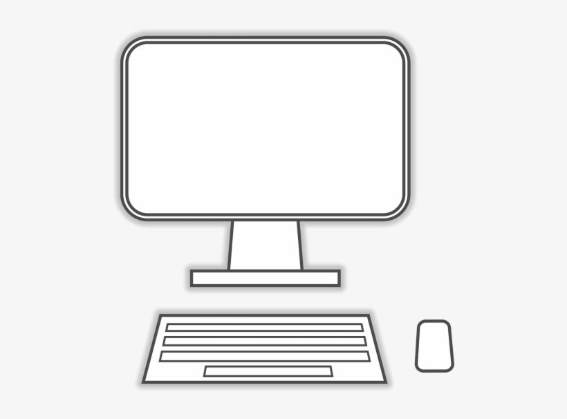 Detail Computer Flat Png Nomer 57