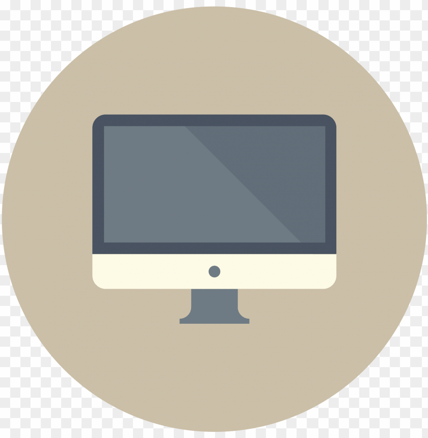Detail Computer Flat Png Nomer 7
