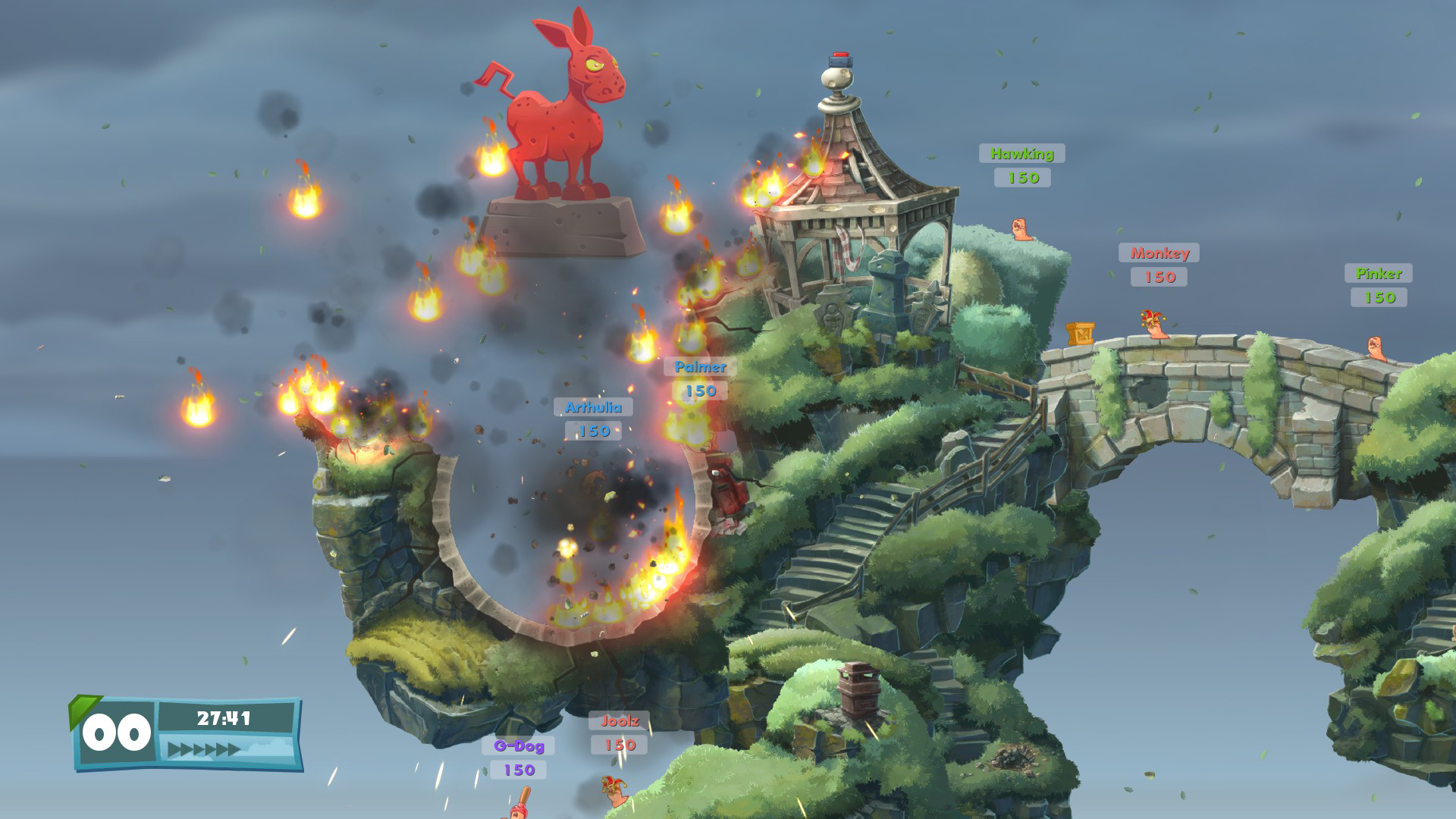 Detail Computer Game Worms Nomer 44