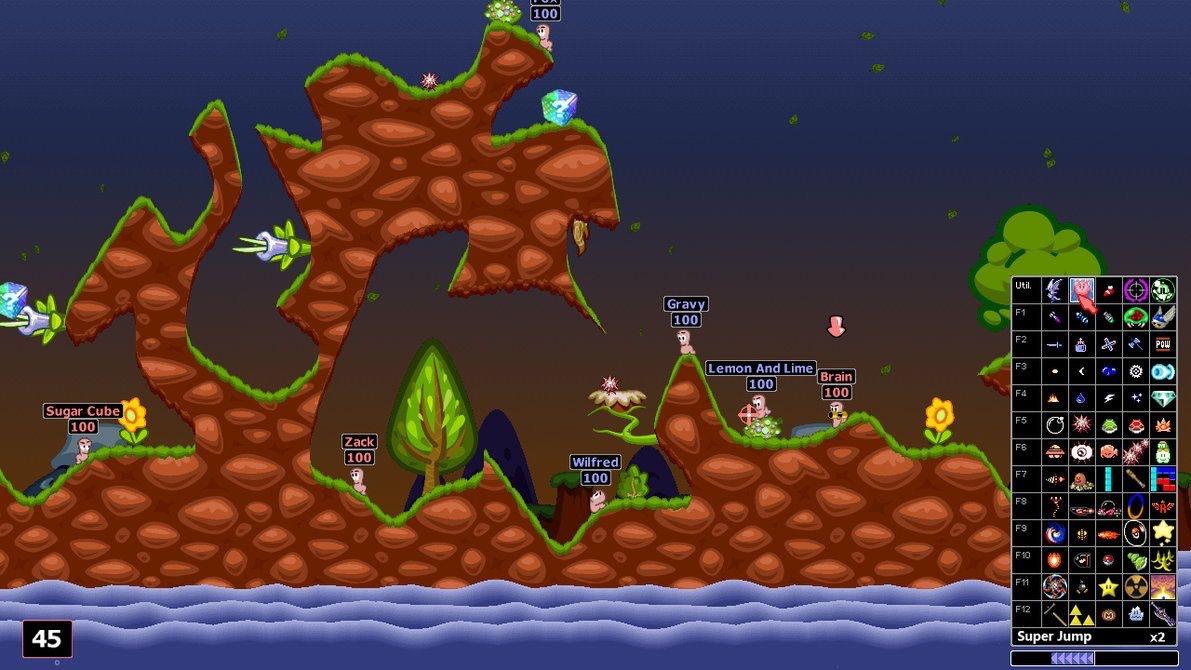 Detail Computer Game Worms Nomer 7