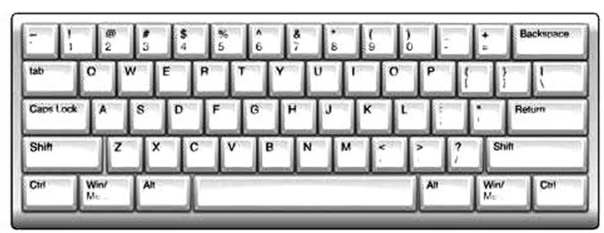 Detail Computer Keyboard Clipart Black And White Nomer 34