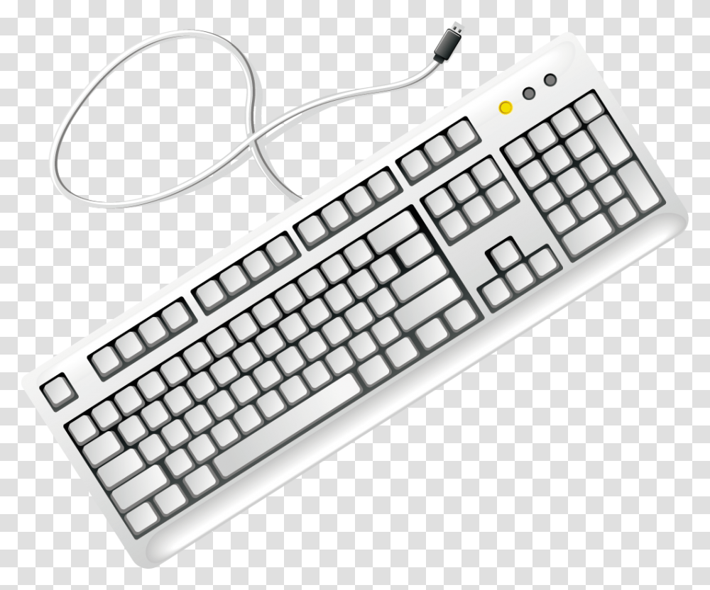 Detail Computer Keyboard Clipart Black And White Nomer 8