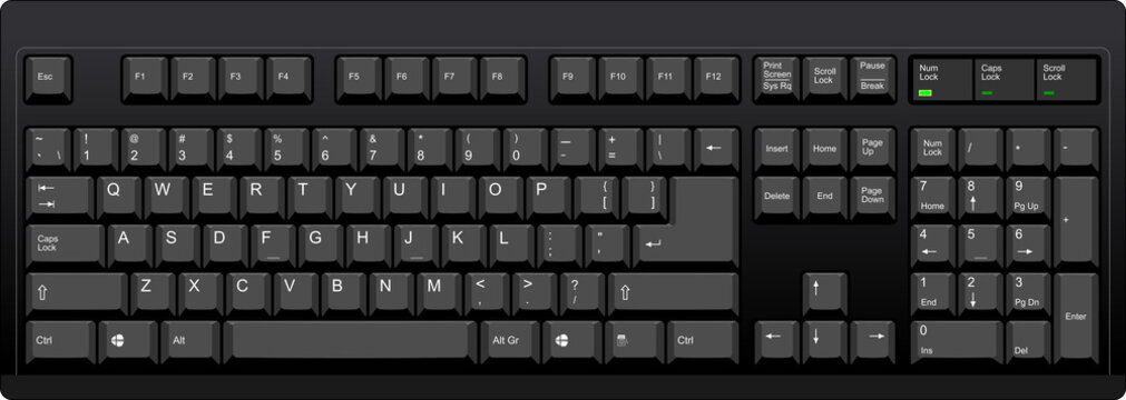 Detail Computer Keyboard Picture Nomer 51