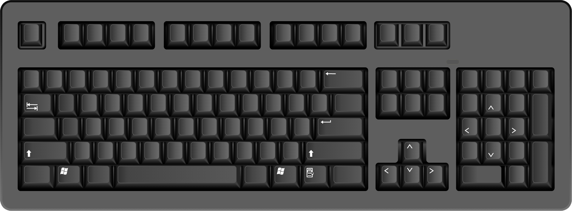 Computer Keyboard Png - KibrisPDR