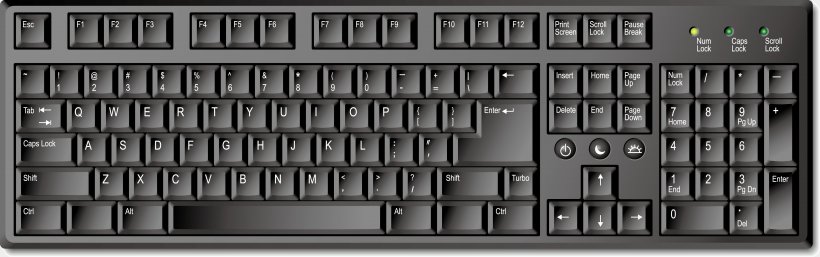 Detail Computer Keyboard Png Nomer 15