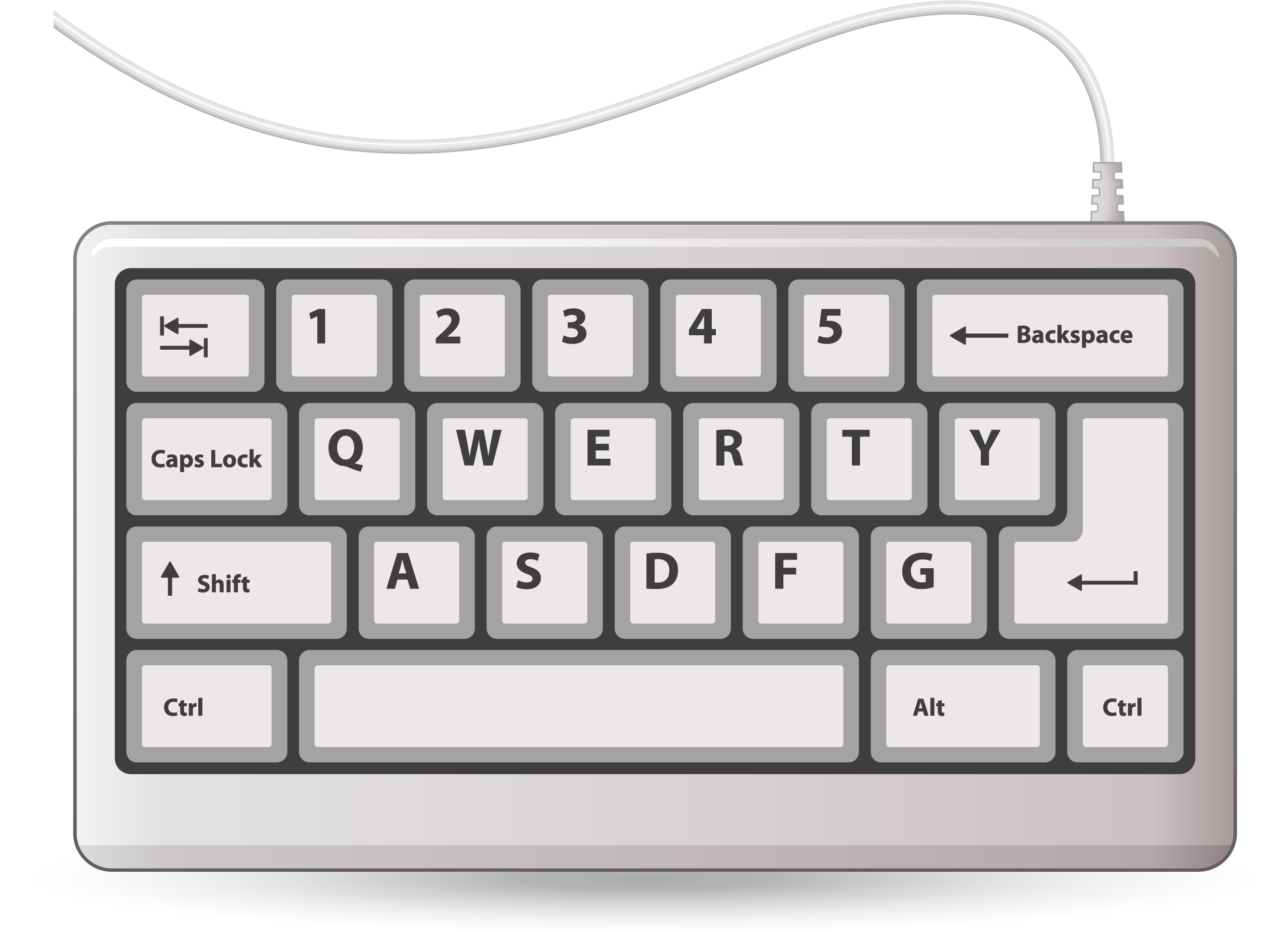 Detail Computer Keyboard Png Nomer 40