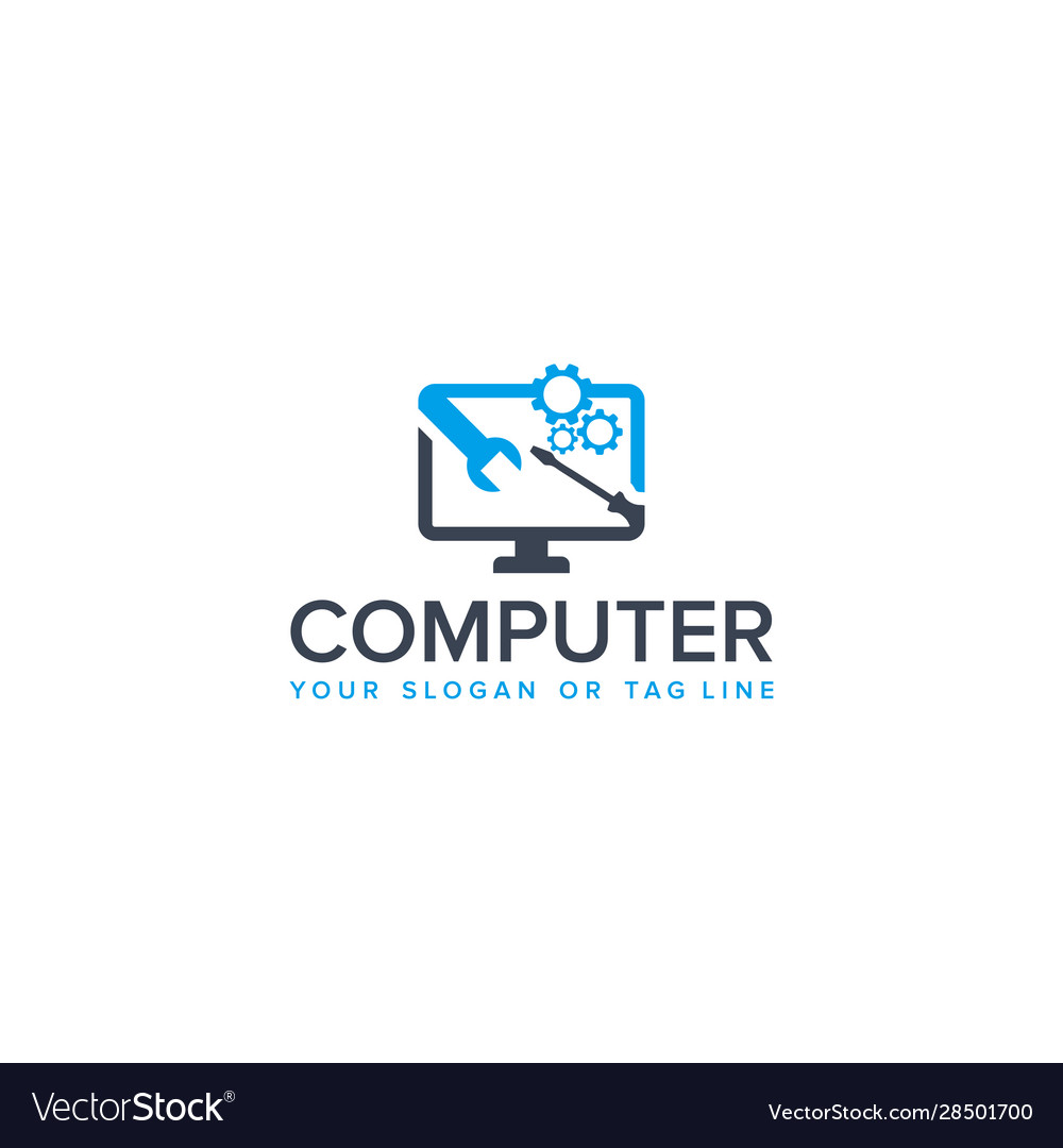 Detail Computer Service Logo Nomer 11