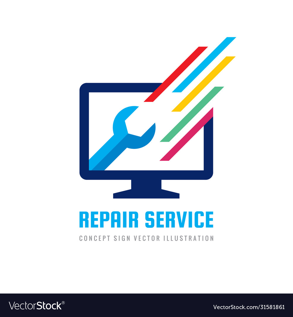 Detail Computer Service Logo Nomer 12