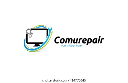 Detail Computer Service Logo Nomer 29