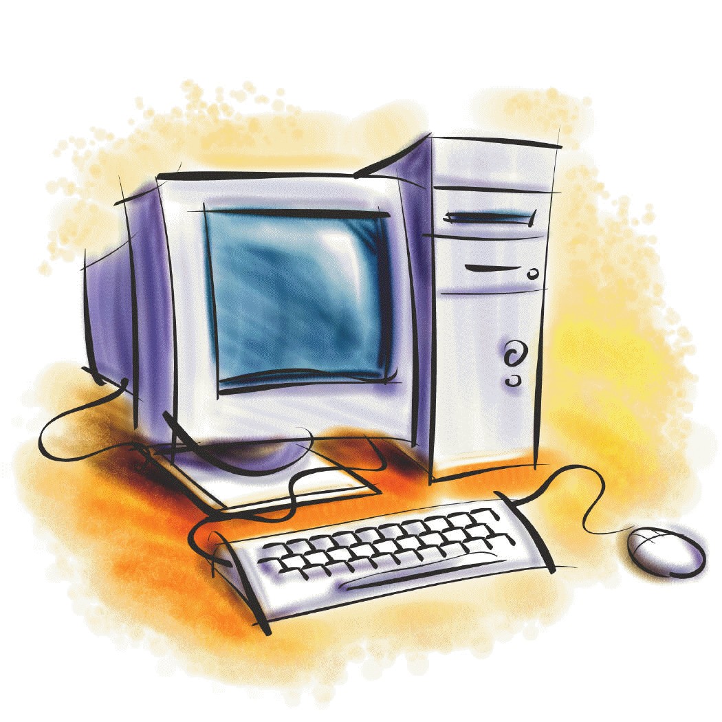 Detail Computer Set Clipart Nomer 17