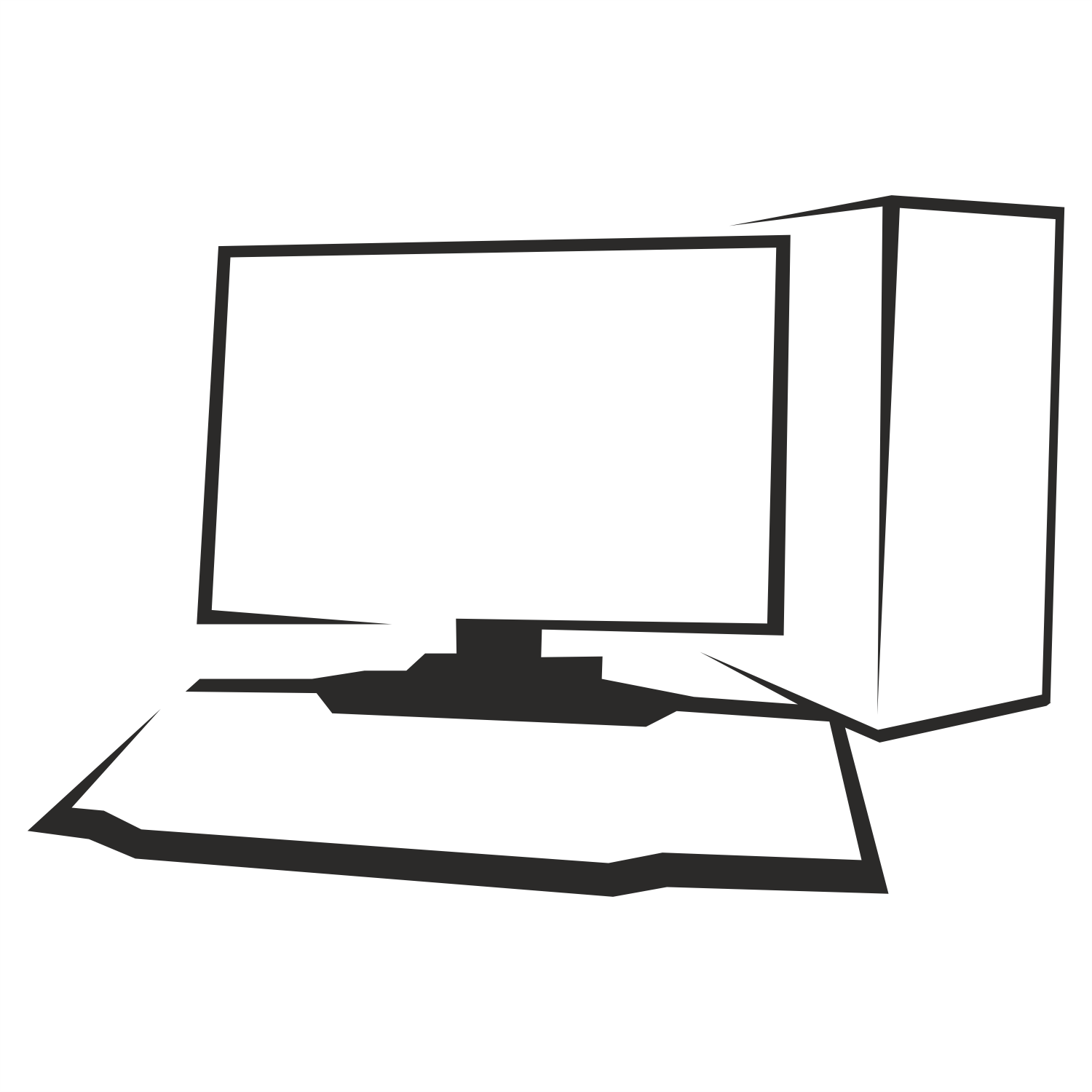 Detail Computer Vector Png Nomer 35