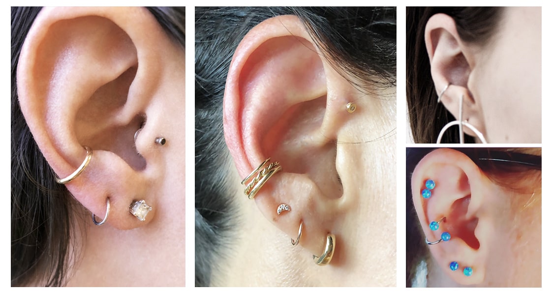 Detail Conch Piercing And Headphones Nomer 15