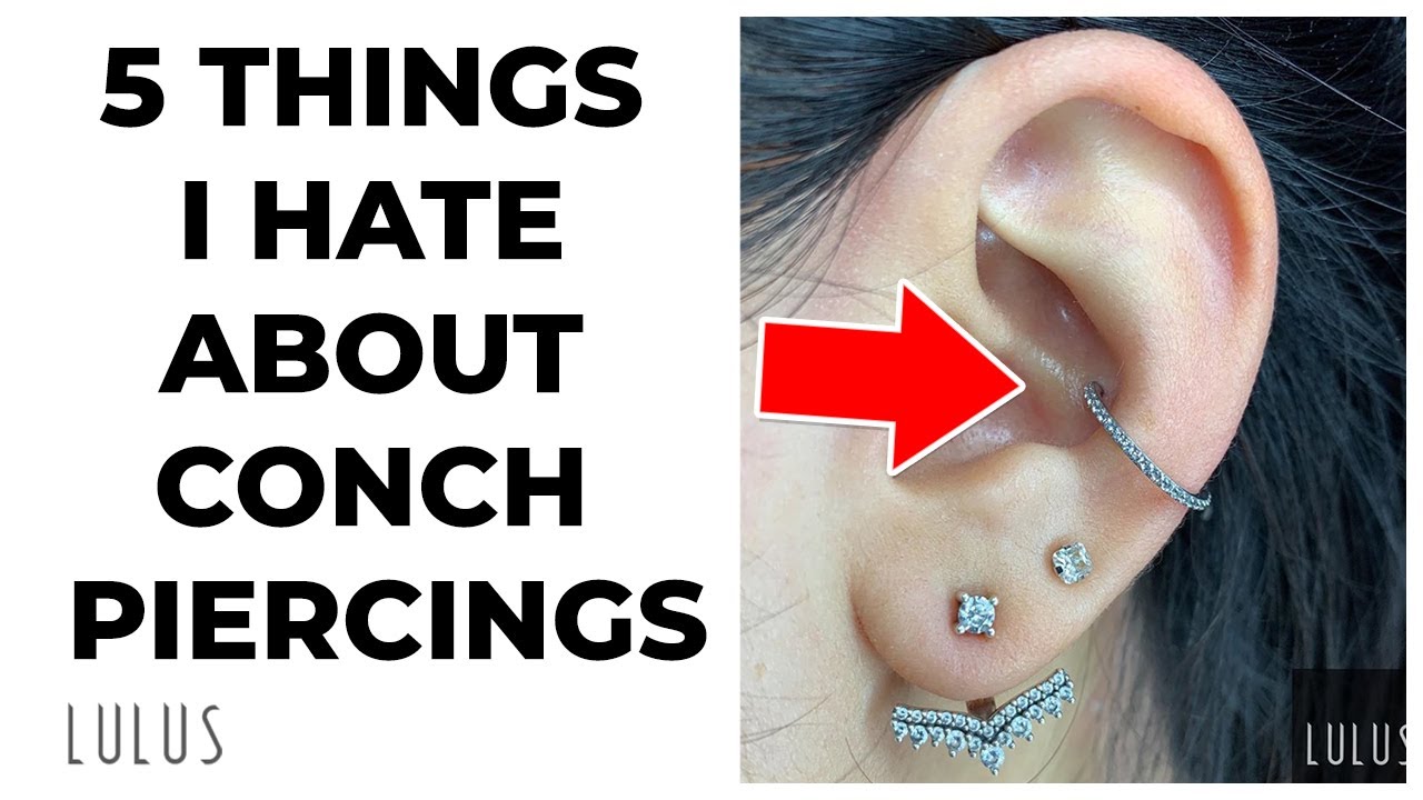 Detail Conch Piercing And Headphones Nomer 28