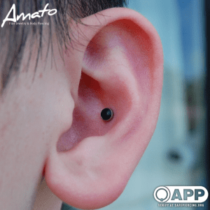 Detail Conch Piercing And Headphones Nomer 36