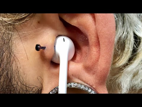 Detail Conch Piercing And Headphones Nomer 52