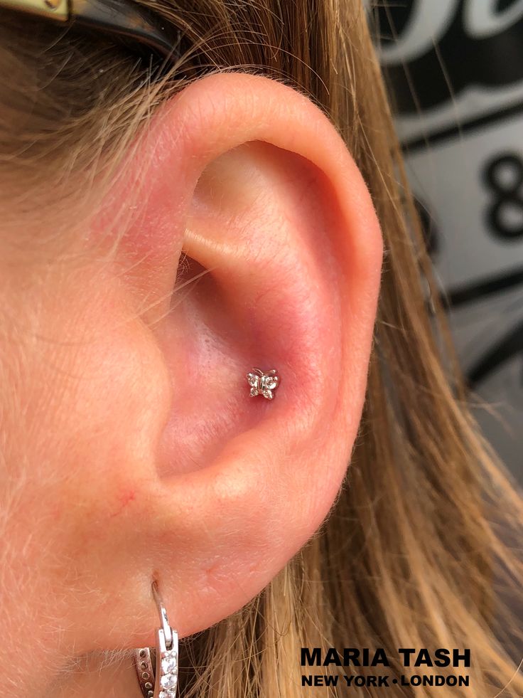 Detail Conch Piercing Diamond Nomer 3