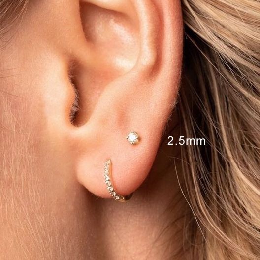 Detail Conch Piercing Diamond Nomer 51