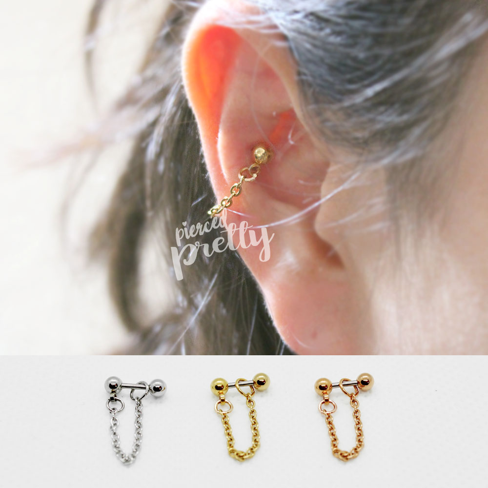 Detail Conch Piercing Jewelry Gold Nomer 34