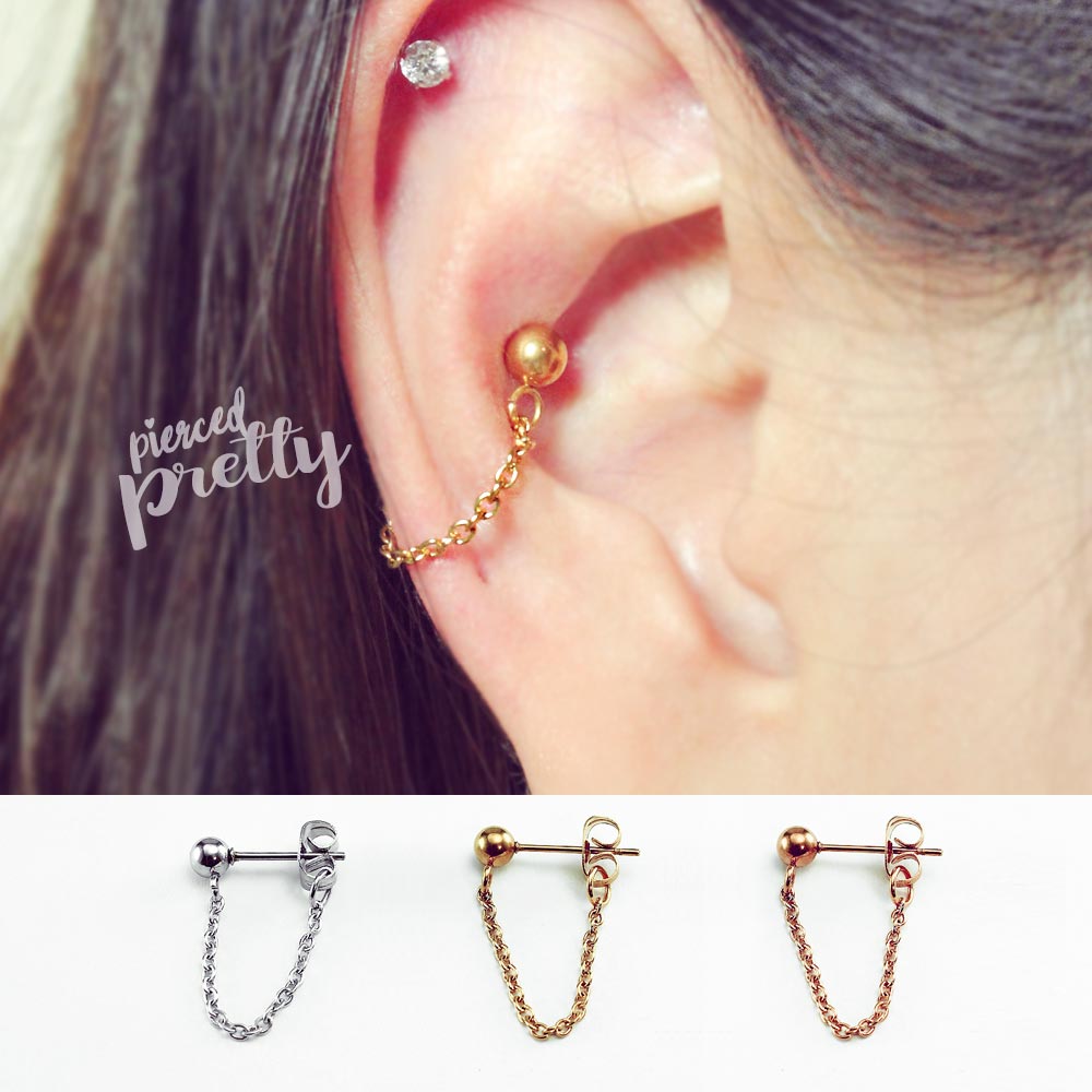 Detail Conch Piercing Jewelry Gold Nomer 41