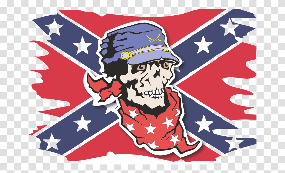Detail Confederate Flag Transparent Nomer 21