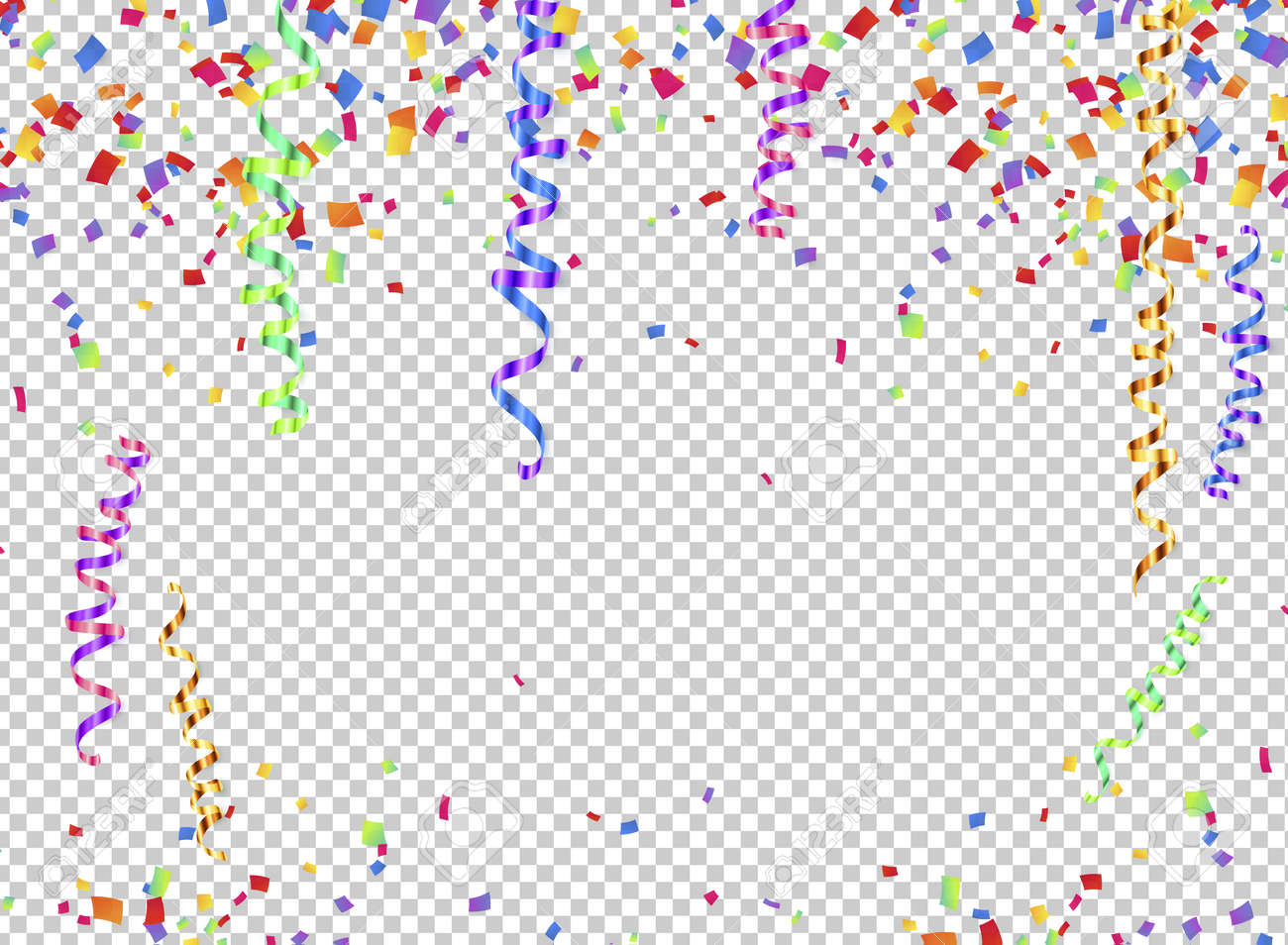 Detail Confetti Background Transparent Nomer 38