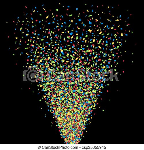 Detail Confetti Cannon Clipart Nomer 29