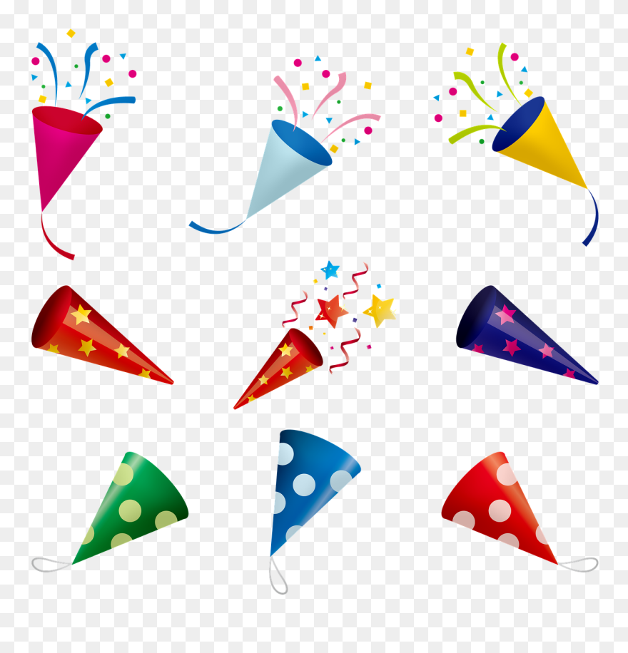 Detail Confetti Cannon Clipart Nomer 52