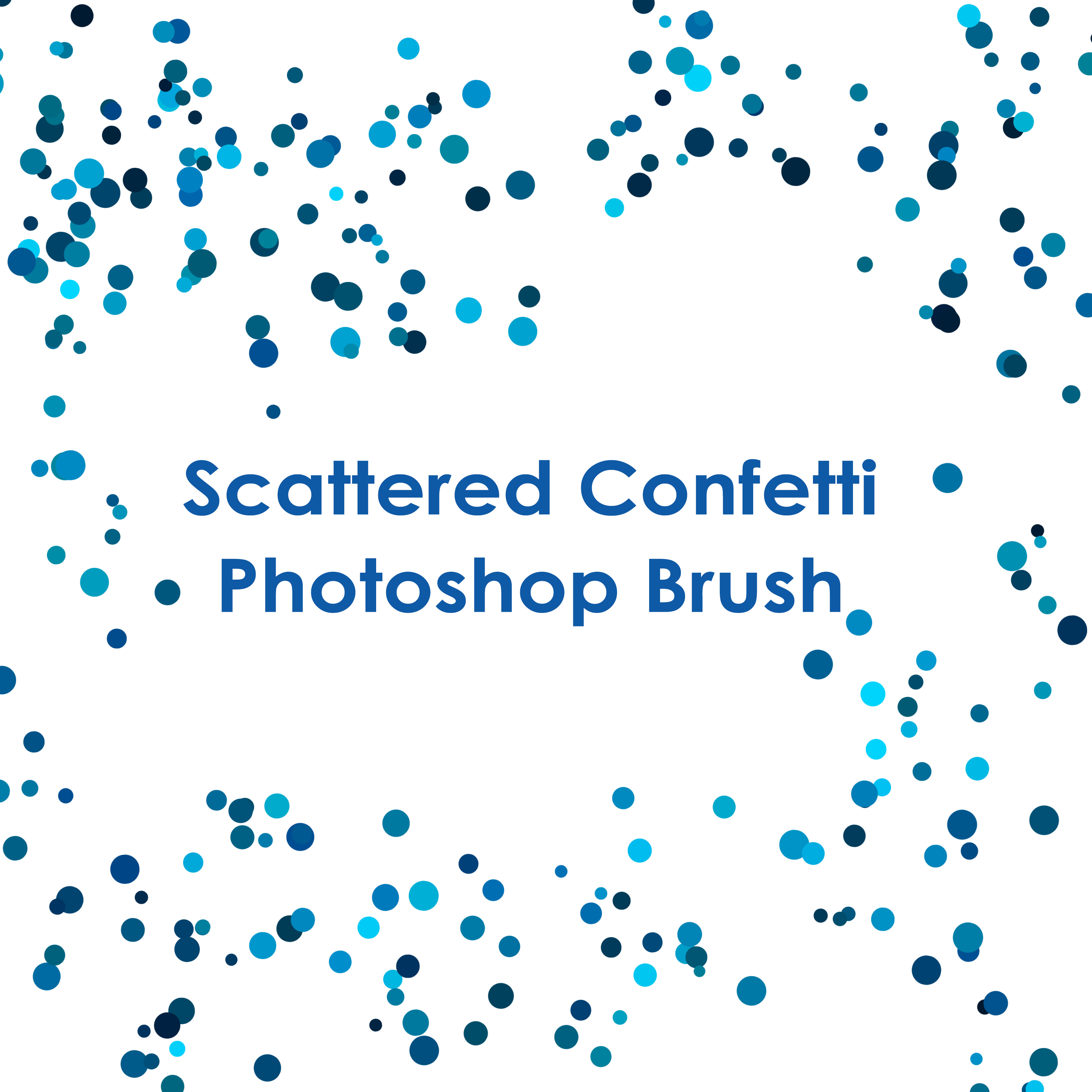 Detail Confetti Photoshop Brushes Nomer 22