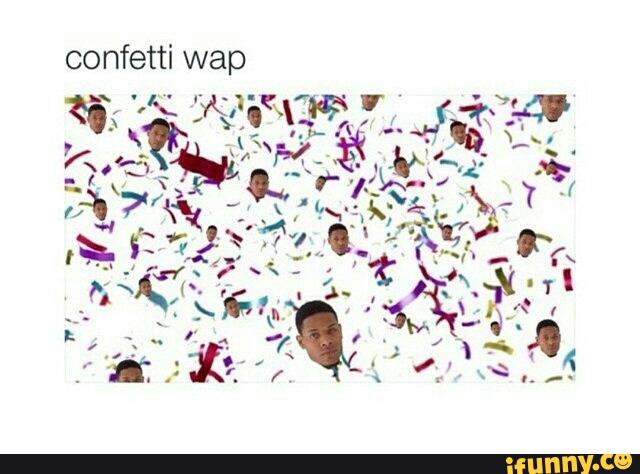 Detail Confetti Wap Nomer 6