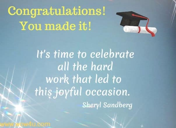 Congratulations Graduation Quotes - KibrisPDR