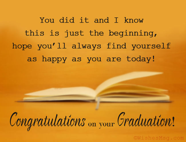 Detail Congratulations Graduation Quotes Nomer 17