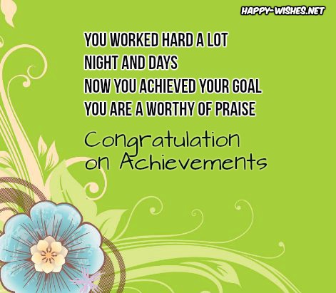 Detail Congratulations On Your Achievement Quotes Nomer 22