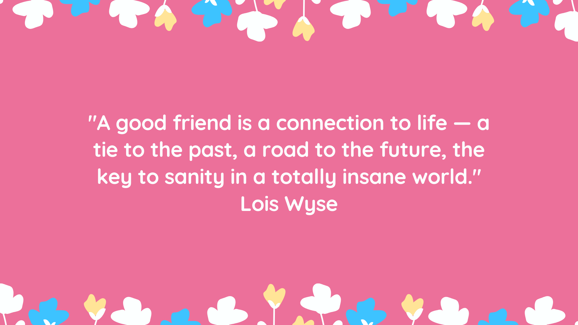 Detail Connection Friendship Quotes Nomer 44