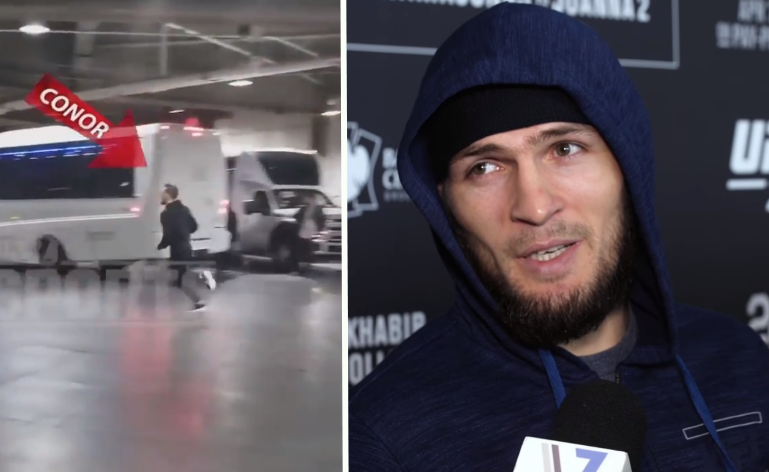 Detail Conor Mcgregor Bus Khabib Nomer 6