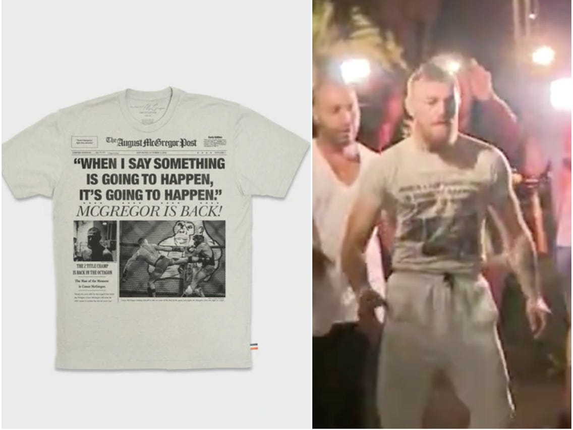 Detail Conor Mcgregor Gorilla Shirt Nomer 39