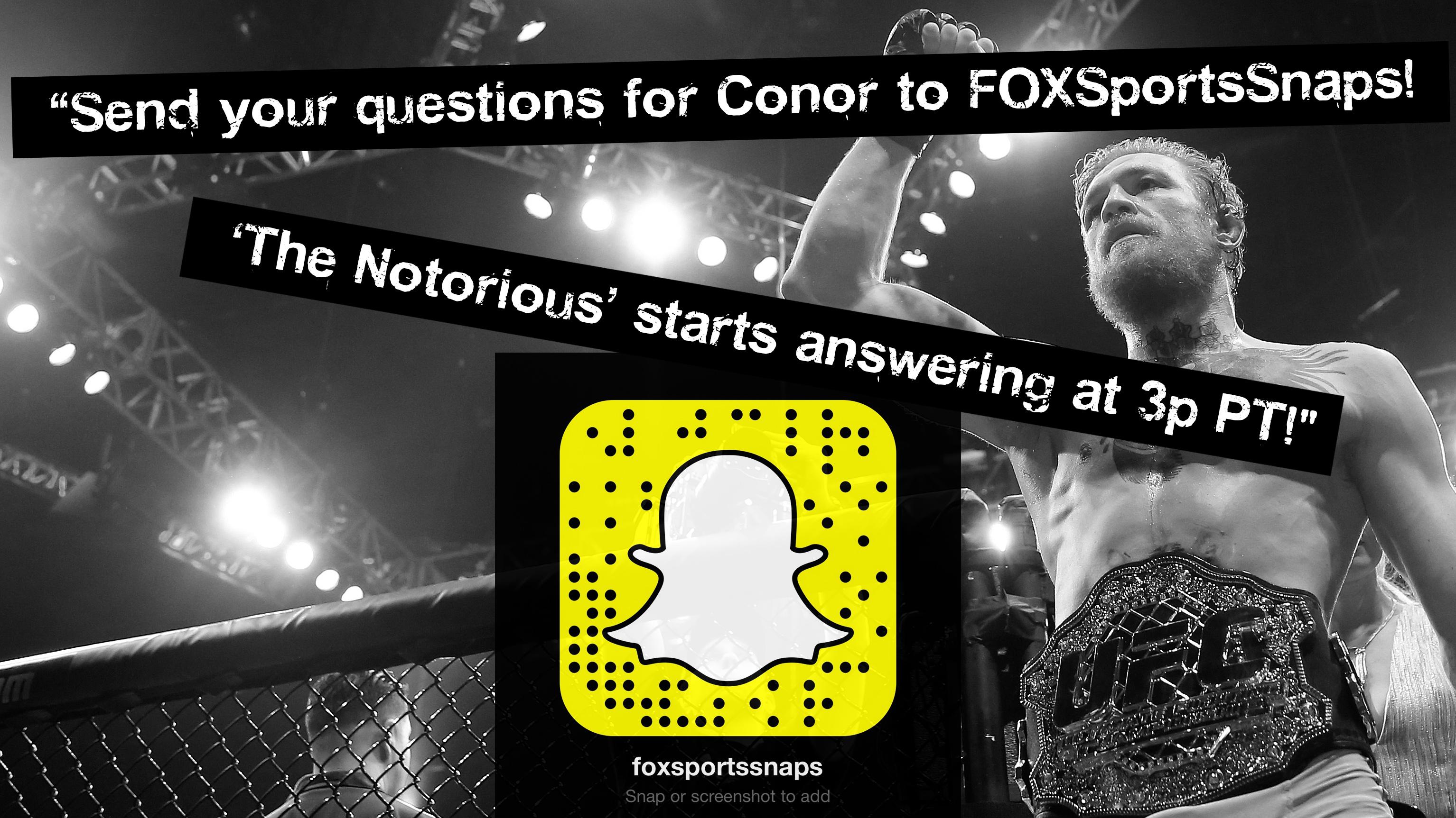 Detail Conor Mcgregor Snapchat Name Nomer 2