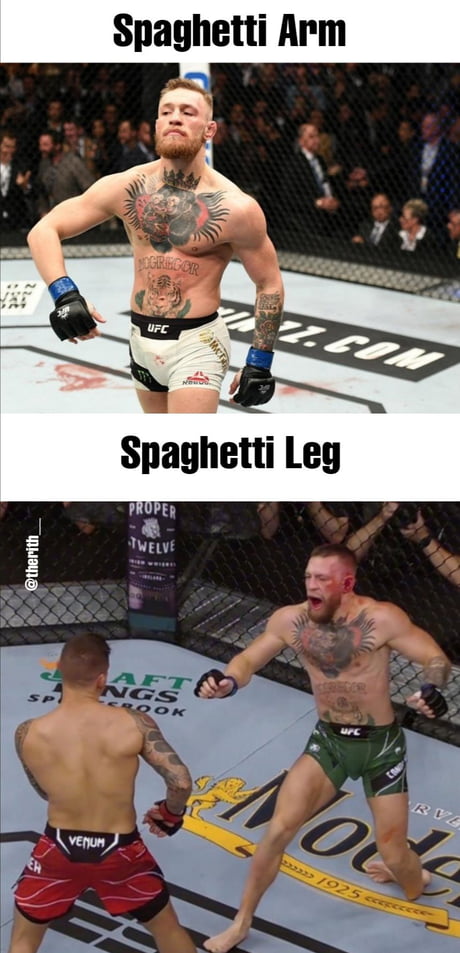 Detail Conor Mcgregor Spaghetti Arms Nomer 34
