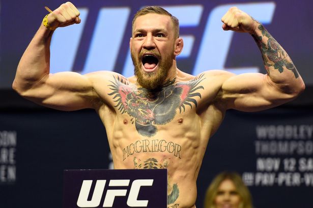 Detail Conor Mcgregor Spaghetti Arms Nomer 38