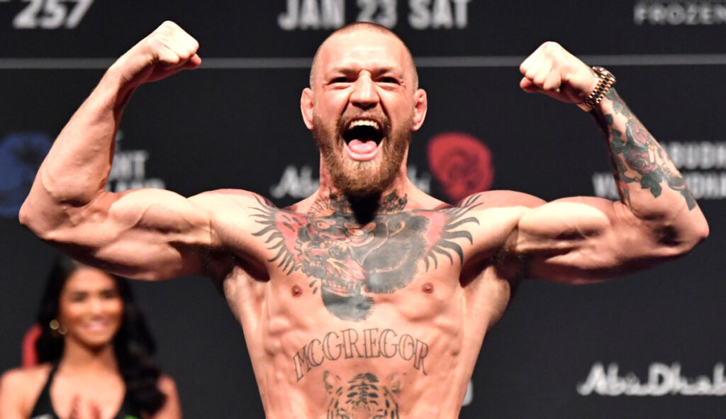 Detail Conor Mcgregor Spaghetti Arms Nomer 49