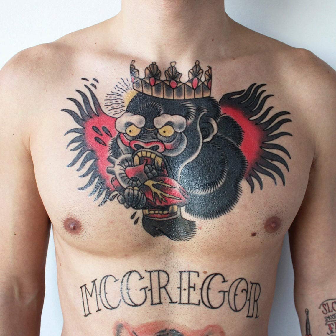 Detail Conor Mcgregor Tattoo Gorilla Nomer 3