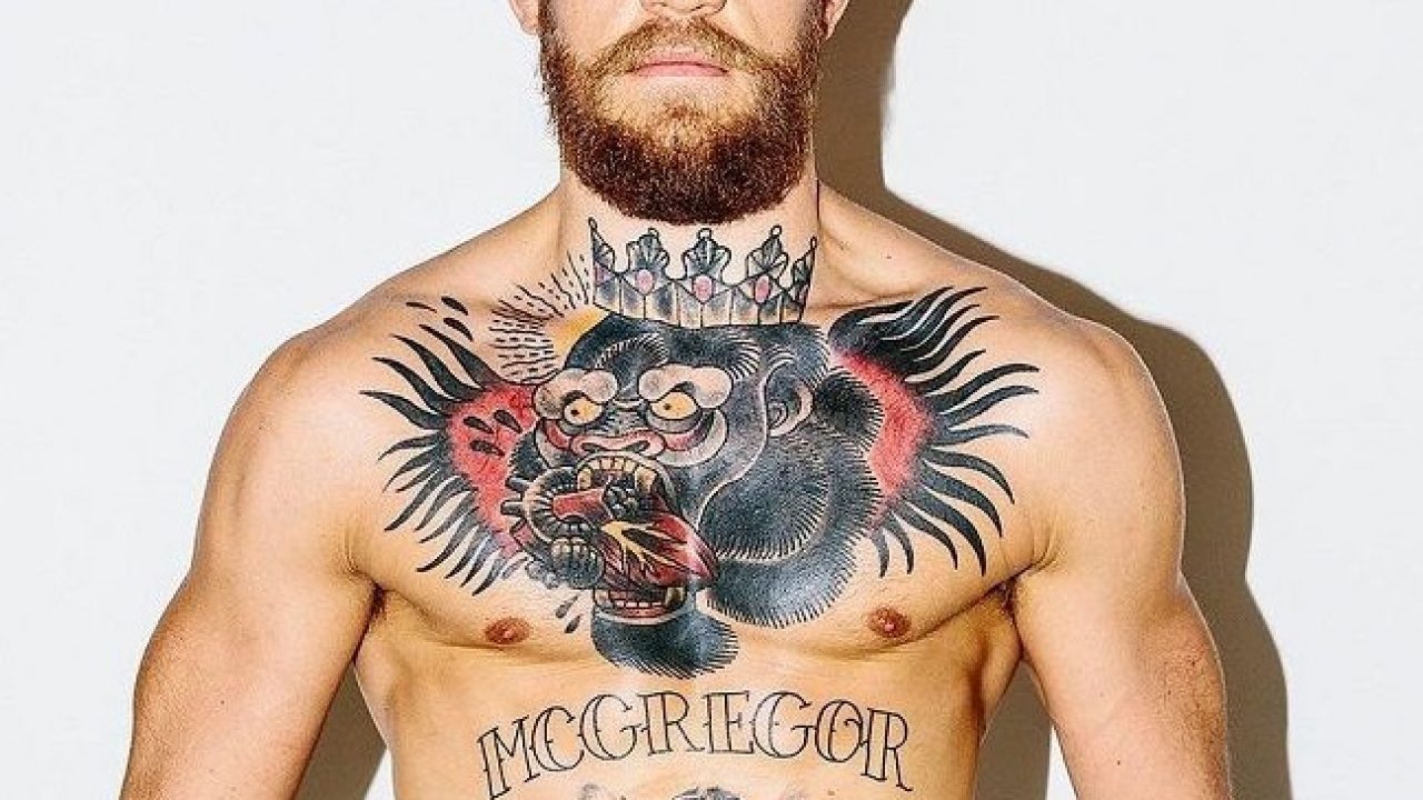 Detail Conor Mcgregor Tattoo Gorilla Nomer 4