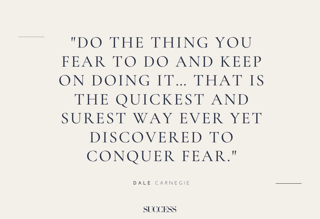 Detail Conquering Fear Quotes Nomer 25